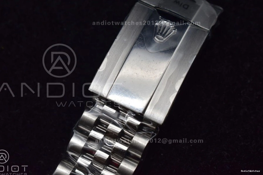 Jubilee DateJust 41 DIWF Stick Edition 904L 645 White SA Dial 126334 on Best Bracelet 1:1 Steel Chic 0210